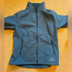 LLBean, pathfinder soft shell, womens, gently worn. Size large